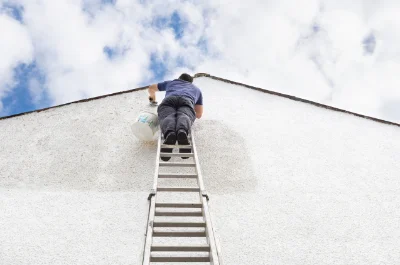 Peinture extérieure au Pré-Saint-Gervais — façades et ravalement